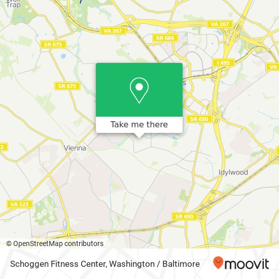 Mapa de Schoggen Fitness Center