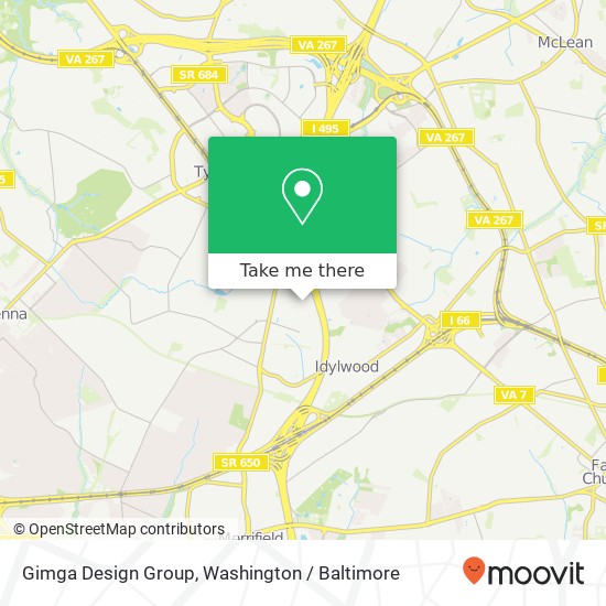 Mapa de Gimga Design Group