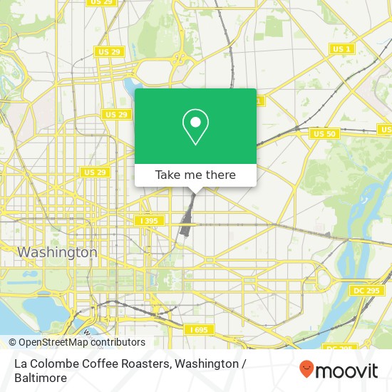 Mapa de La Colombe Coffee Roasters