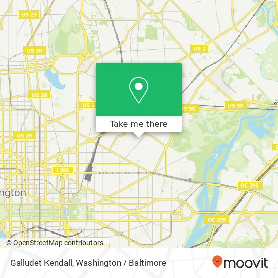 Mapa de Galludet Kendall