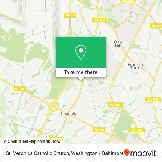 Mapa de St. Veronica Catholic Church