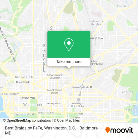 Best Braids by FeFe map