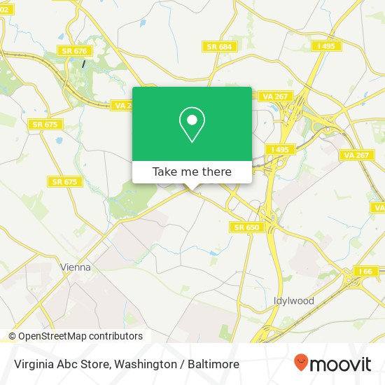 Virginia Abc Store map