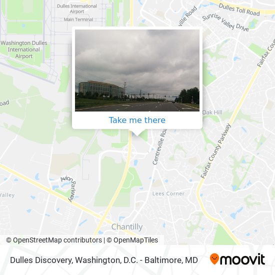 Dulles Discovery map