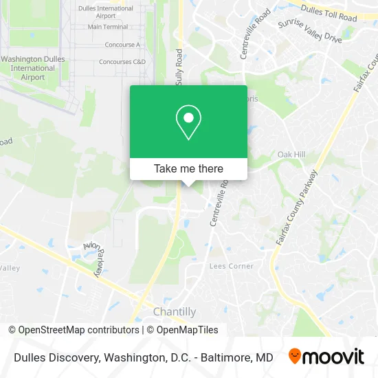 Dulles Discovery map