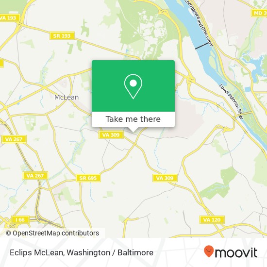 Eclips McLean map