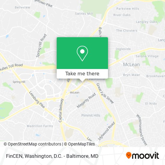 Mapa de FinCEN