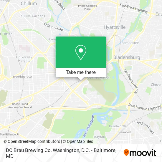 DC Brau Brewing Co map
