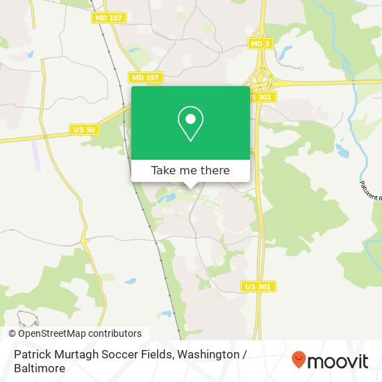 Mapa de Patrick Murtagh Soccer Fields