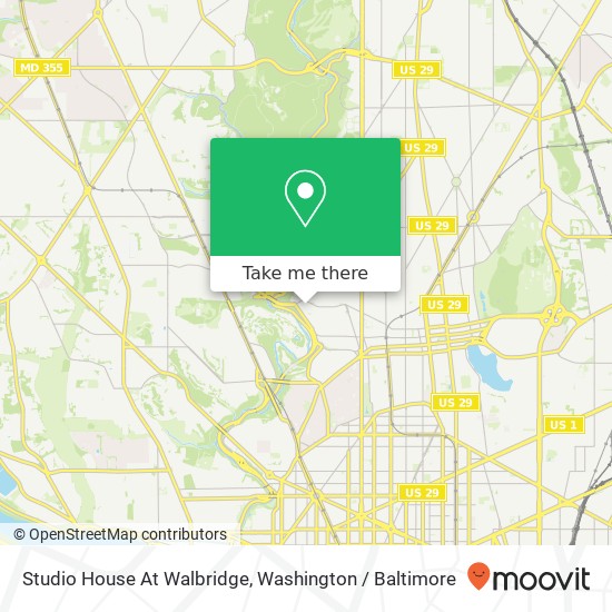 Studio House At Walbridge map