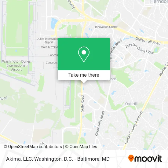 Mapa de Akima, LLC