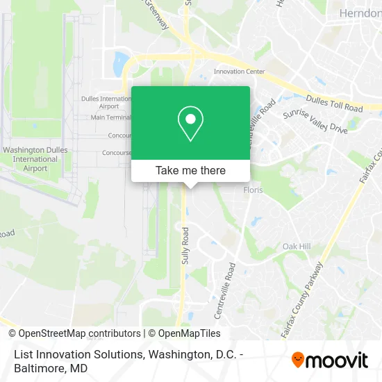 List Innovation Solutions map
