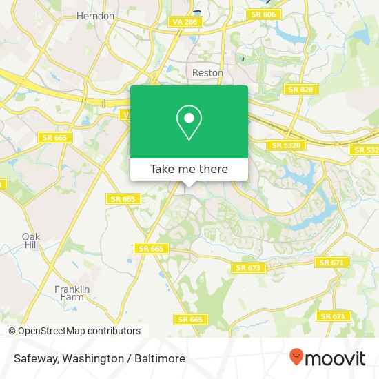 Safeway map