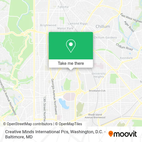 Creative Minds International Pcs map