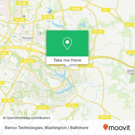Mapa de Berico Technologies