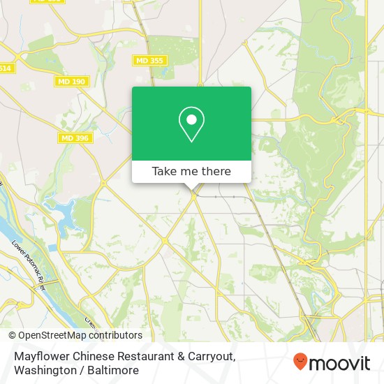 Mayflower Chinese Restaurant & Carryout map