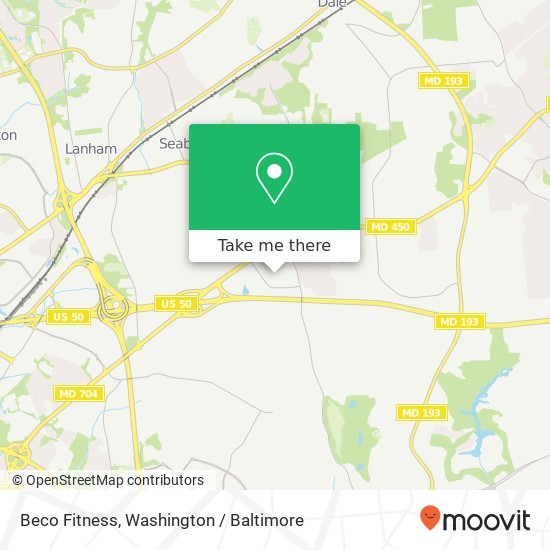 Beco Fitness map