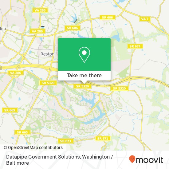 Datapipe Government Solutions map