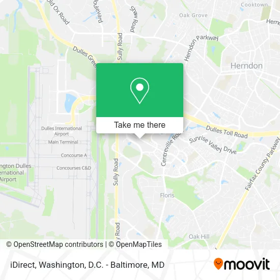 iDirect map