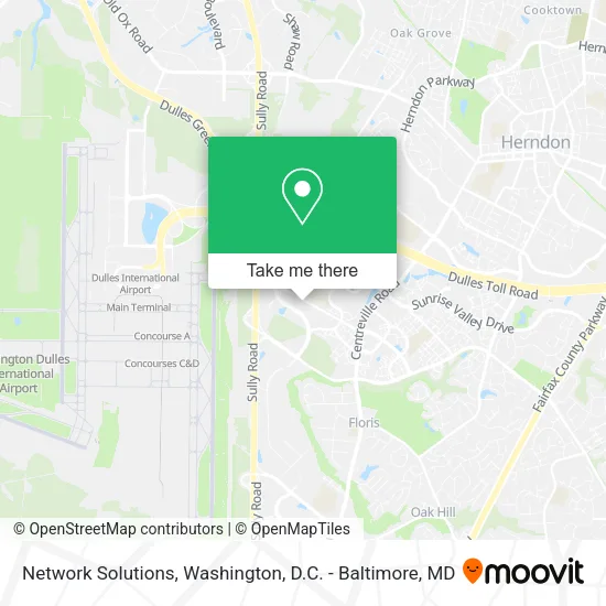 Network Solutions map