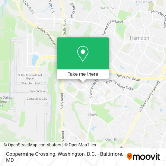 Mapa de Coppermine Crossing