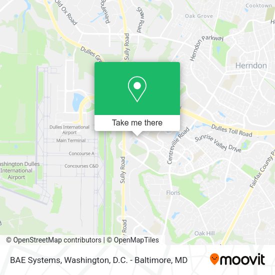 BAE Systems map