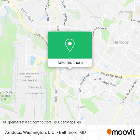 Amdocs map