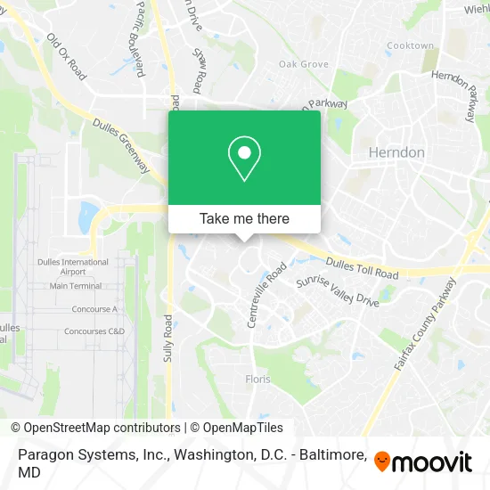 Paragon Systems, Inc. map