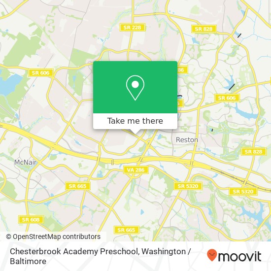 Chesterbrook Academy Preschool map