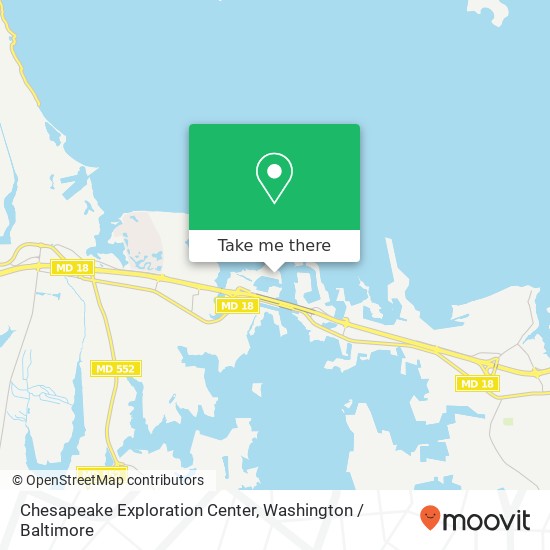 Mapa de Chesapeake Exploration Center