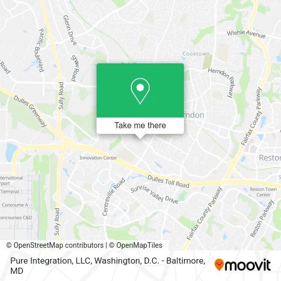 Mapa de Pure Integration, LLC