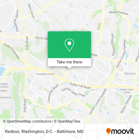 Redbox map
