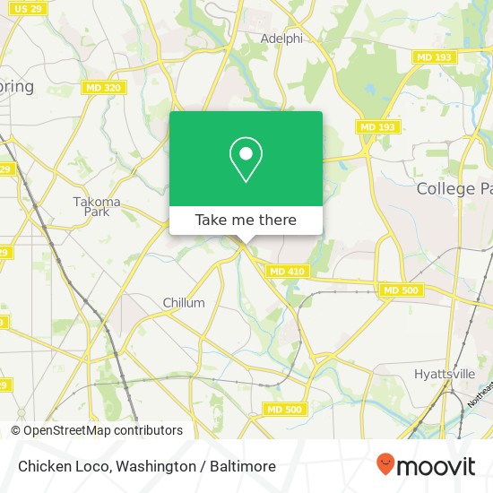 Mapa de Chicken Loco