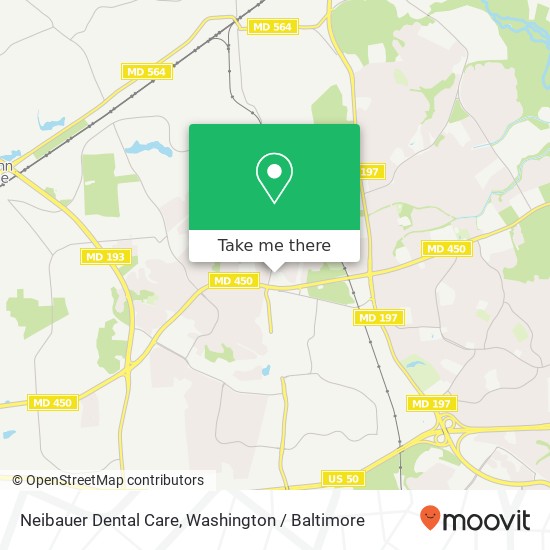 Neibauer Dental Care map