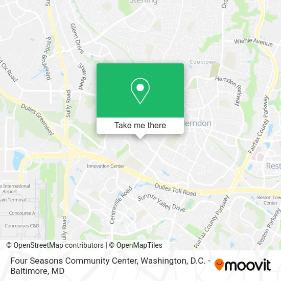 Mapa de Four Seasons Community Center