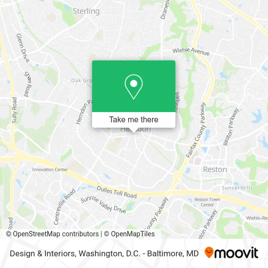 Design & Interiors map