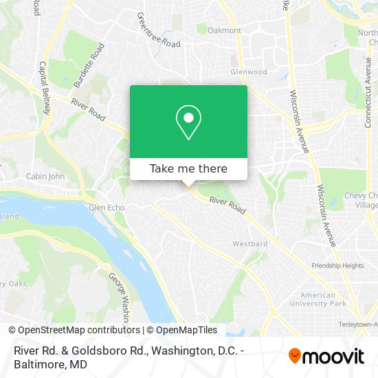 Mapa de River Rd. & Goldsboro Rd.