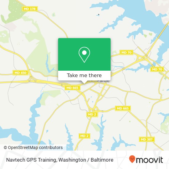 Mapa de Navtech GPS Training