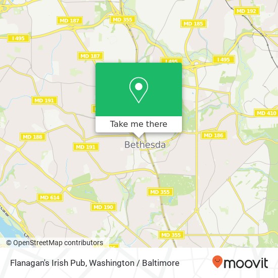Mapa de Flanagan's Irish Pub