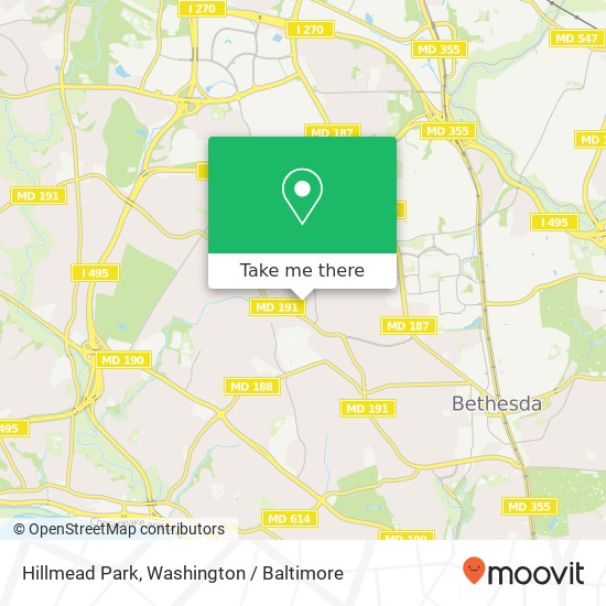 Mapa de Hillmead Park