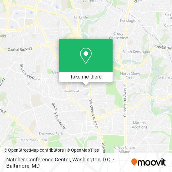 Mapa de Natcher Conference Center