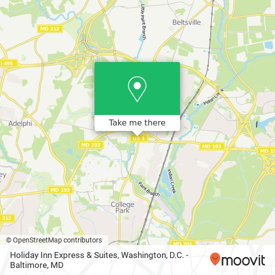 Holiday Inn Express & Suites map