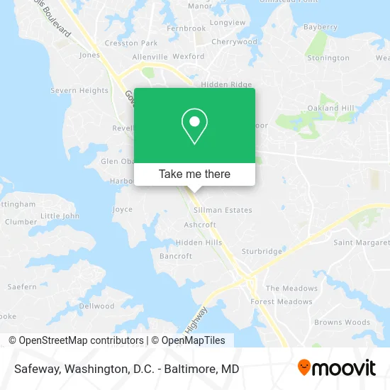 Safeway map