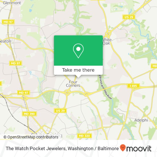 Mapa de The Watch Pocket Jewelers