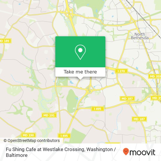 Fu Shing Cafe at Westlake Crossing map
