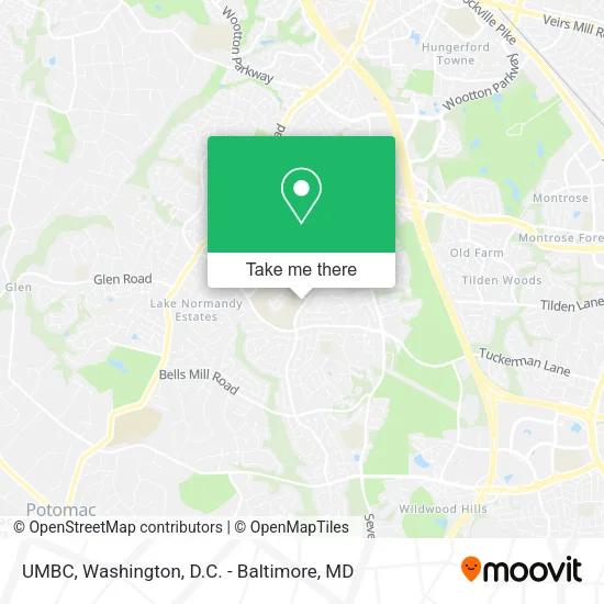 Mapa de UMBC