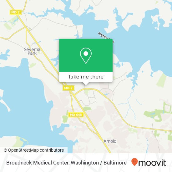 Broadneck Medical Center map