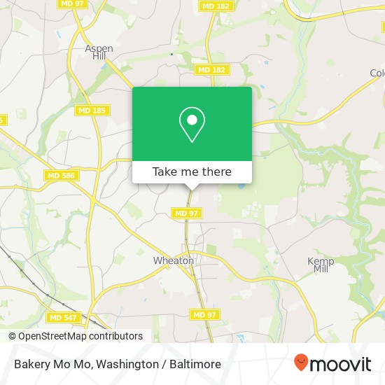 Bakery Mo Mo map