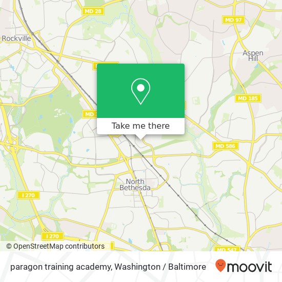 paragon training academy map