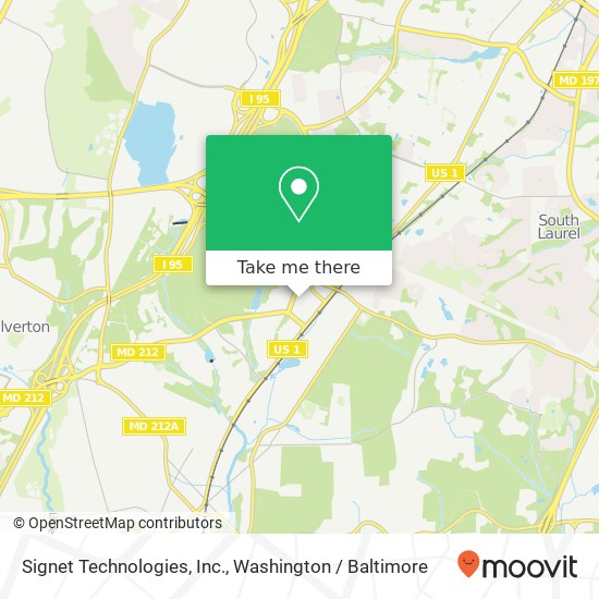 Signet Technologies, Inc. map